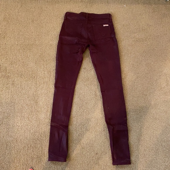 Hudson purple shiny pant - Picture 2 of 2